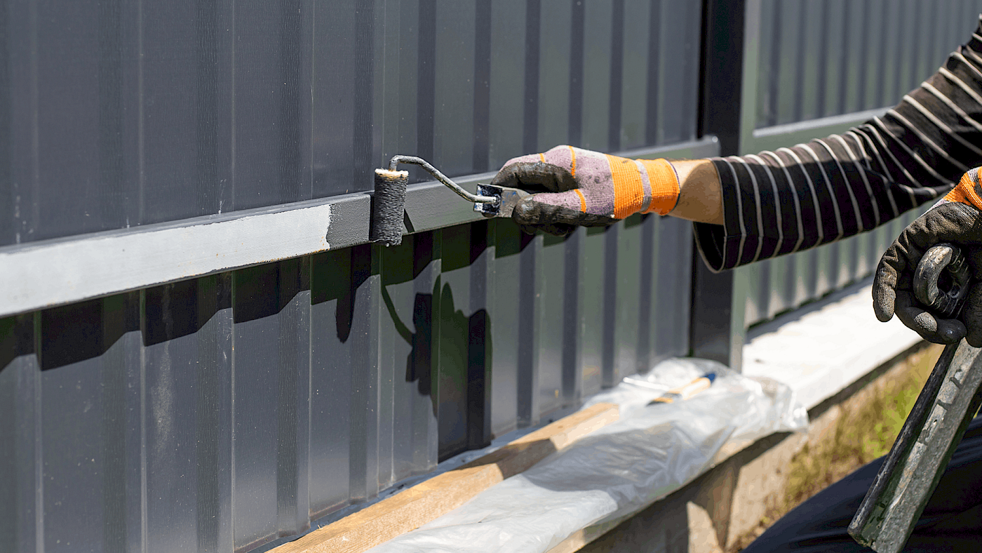 Exterior home painting and decorating project - request a quote