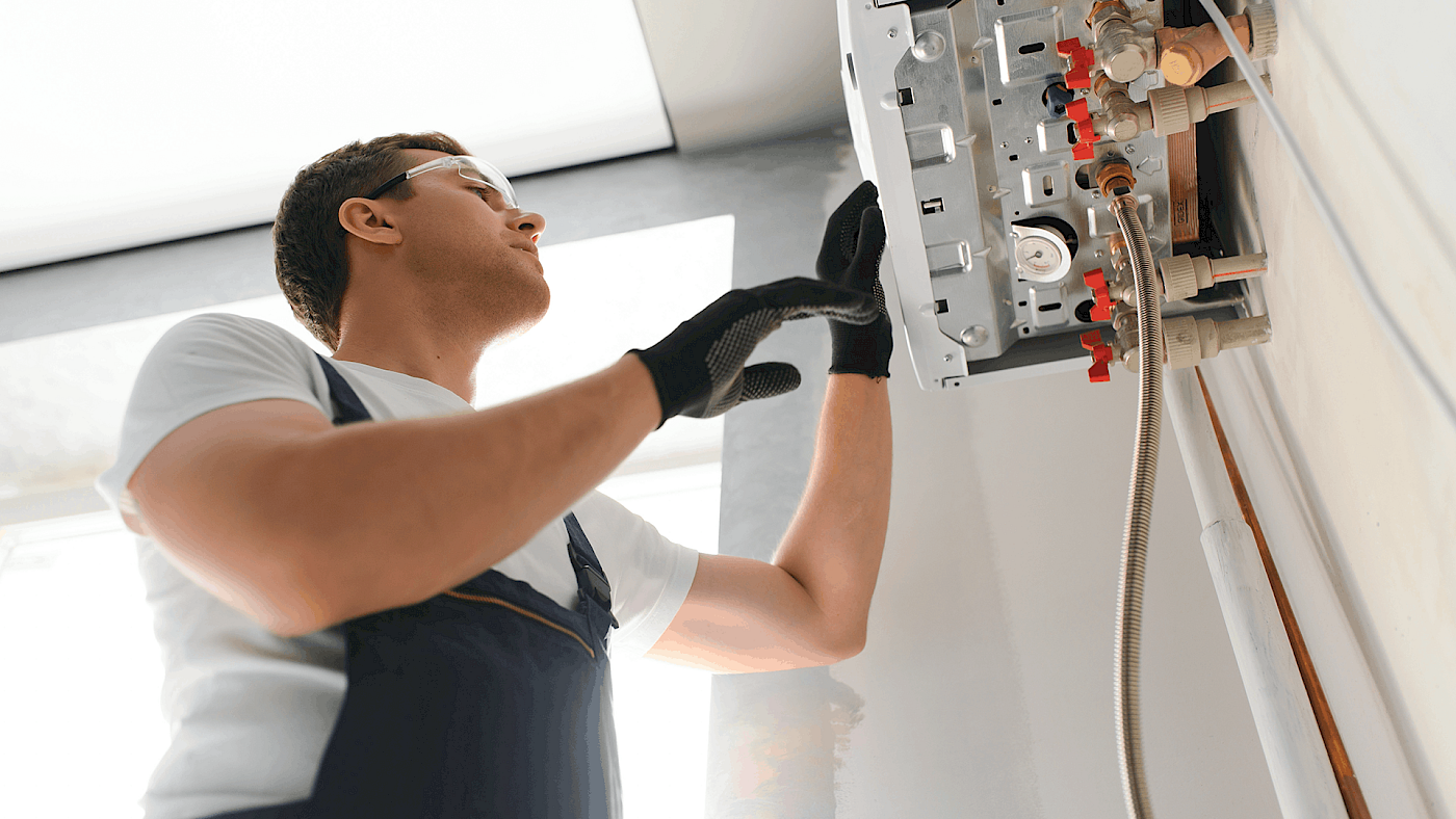 Annual boiler service by qualified heating engineer - request a quote